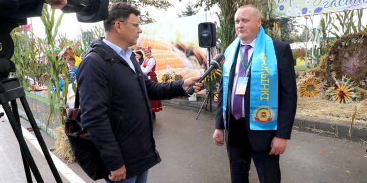 На «Дажынках» в Большой Берестовице чествовали лучших тружеников Вороновского района