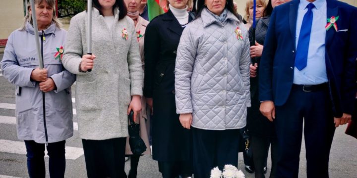 Делегация КСУП «Больтишки»  приняла участие в торжественном митинге в Вороново