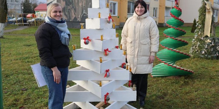 КСУП «Больтишки» — победитель конкурса в номинации «Лучшая дизайнерская елка»